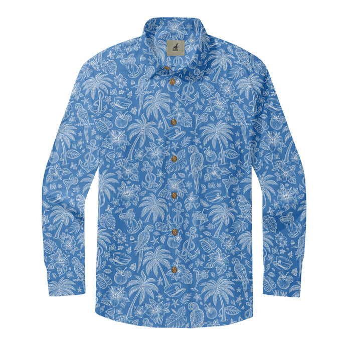 Azure Island Long Sleeve Shirts