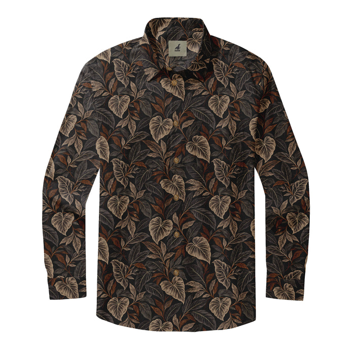 Bronze Heartleaf Botanicals Long Sleeve Shirt