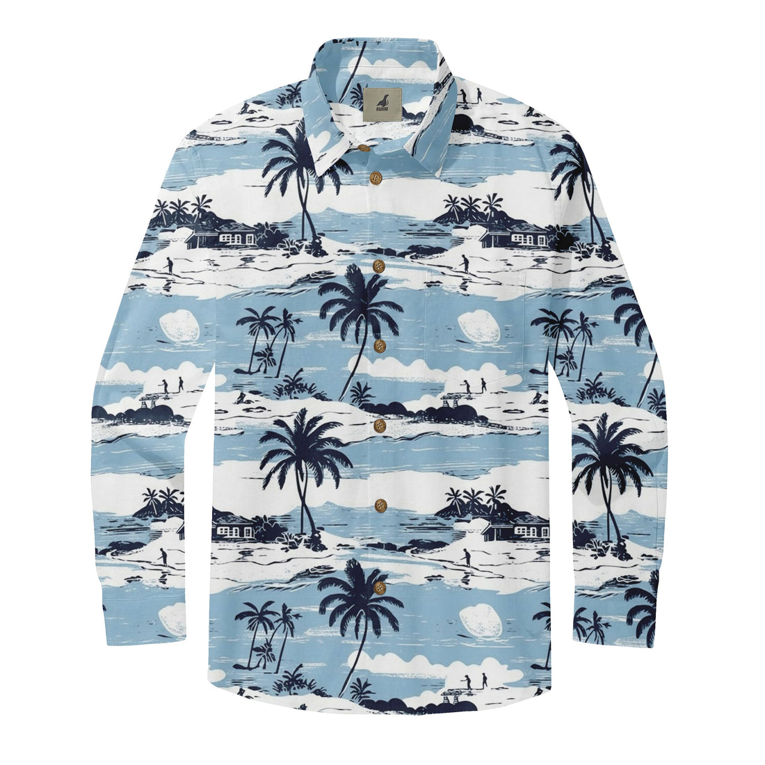 Coastal Drift Resort Long Sleeve Shirts