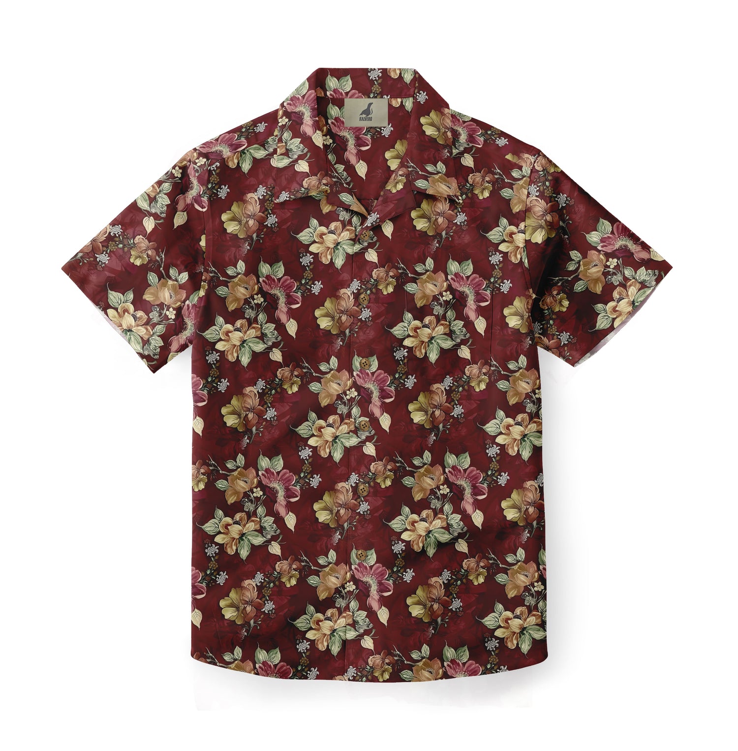 Crimson Garden Vintage Shirt