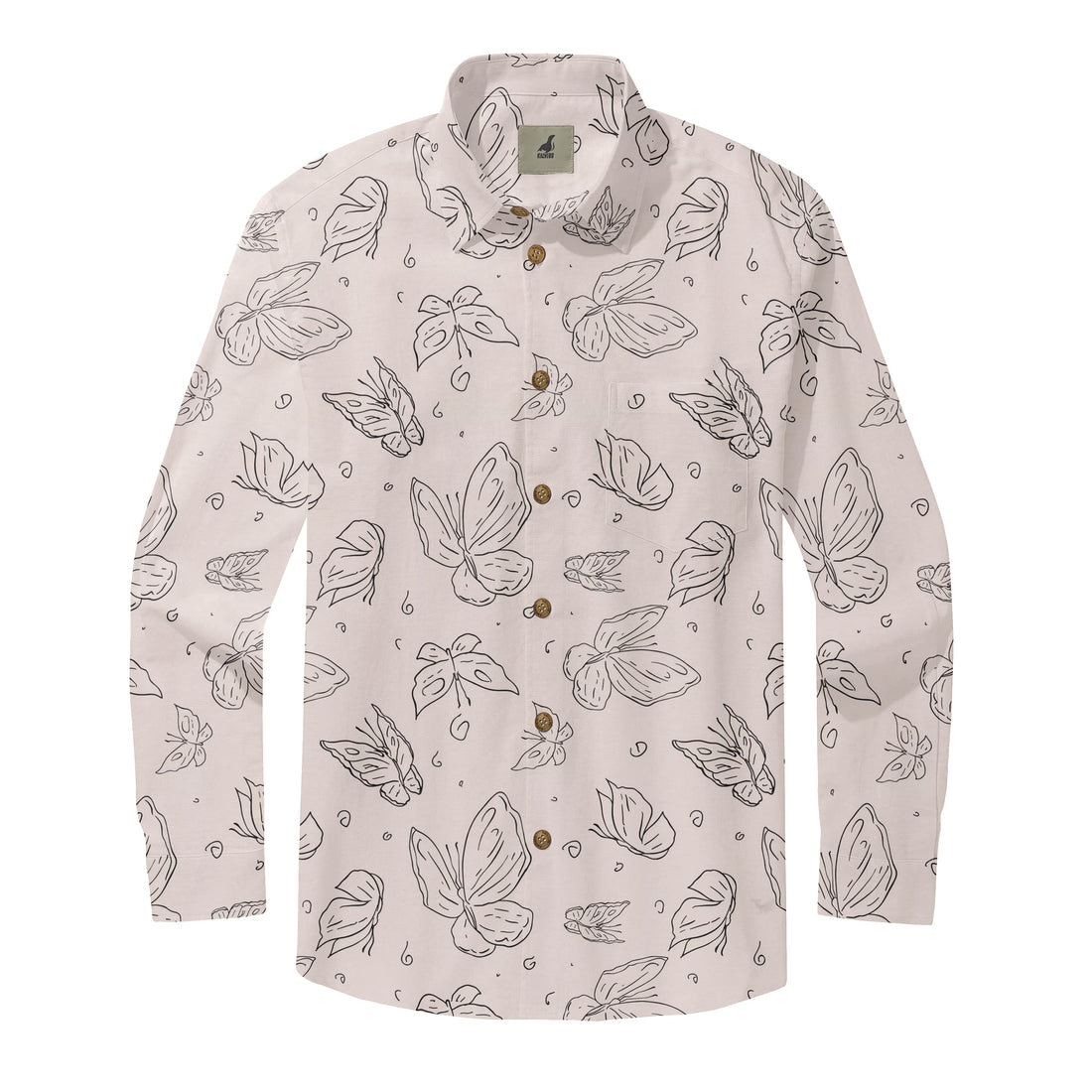 Flutter Sketch Long Sleeve Shirts