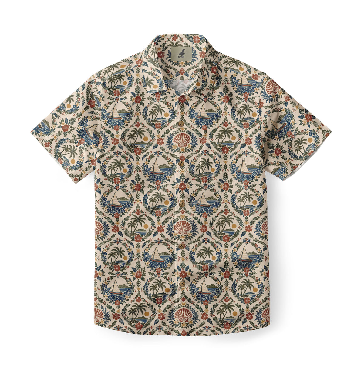 Ivory Island Cameos Hawaiian Shirt
