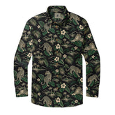 Jungle Cat Island Long Sleeve Shirt