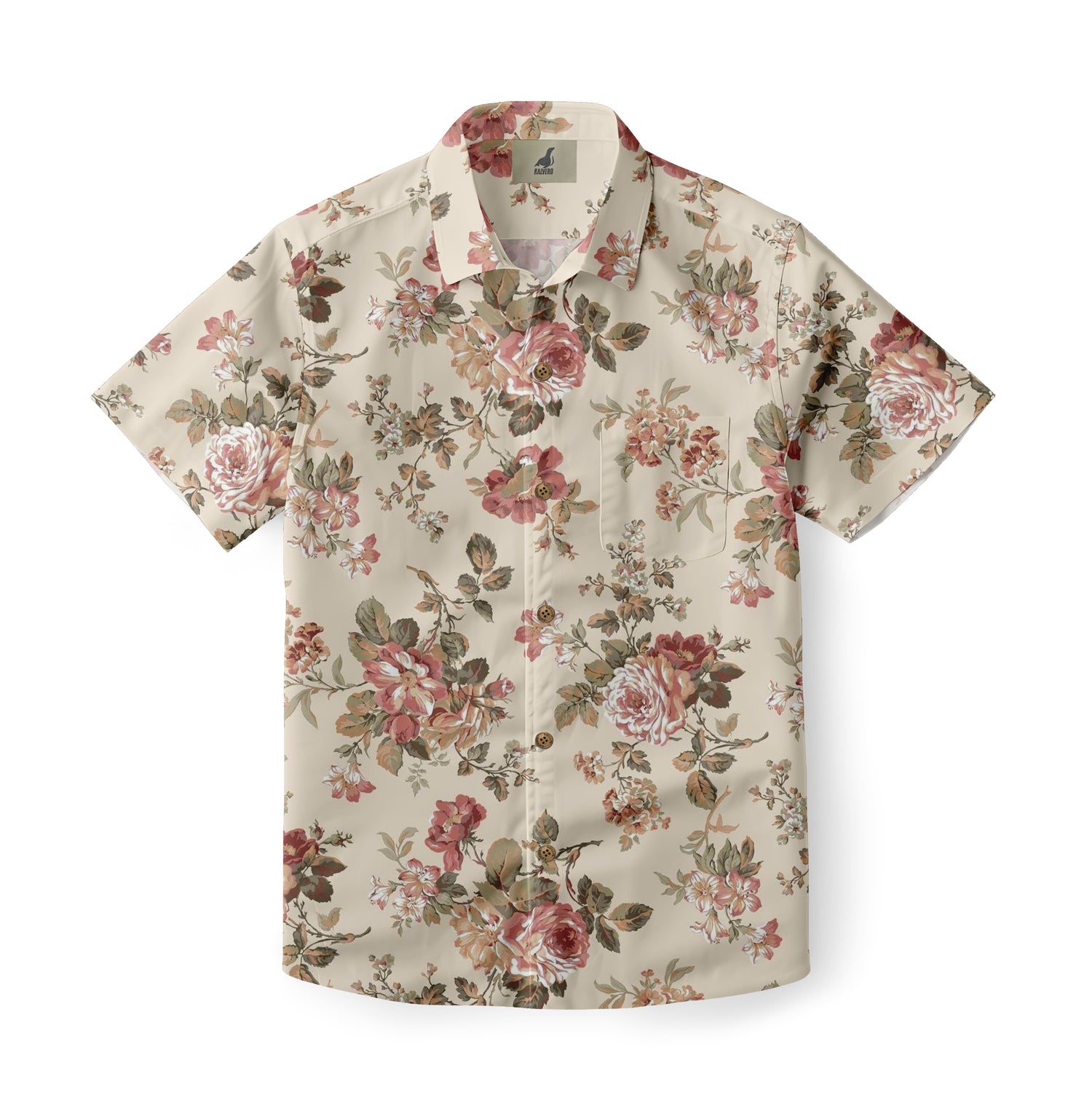 Rose Garden Aloha Shirt