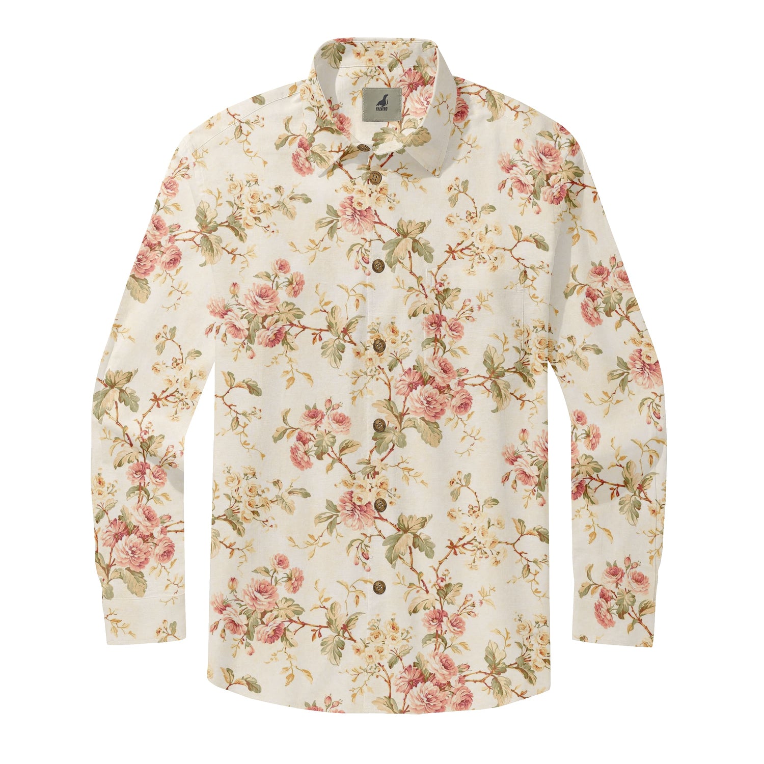 Romantic Rose Long Sleeve Shirt