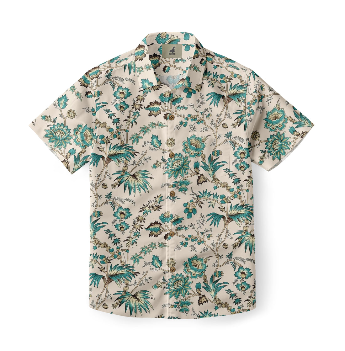 Jacobean Floral Aloha Shirt