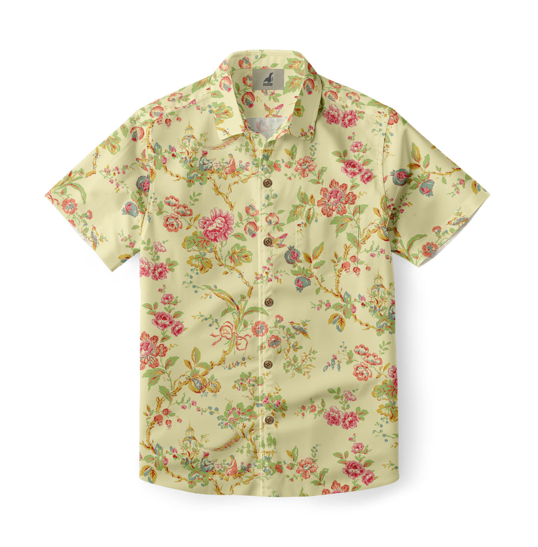 Red Wisteria Hawaiian Shirt