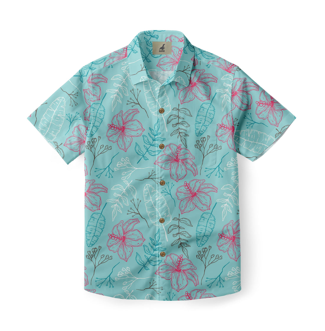 Hibiscus Leaf Aloha Shirt