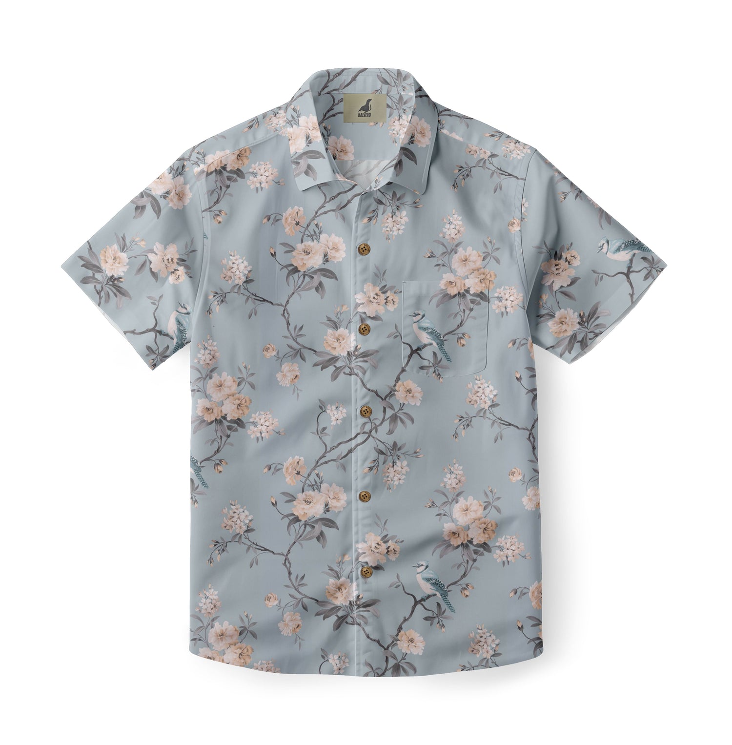 Blossom Branch Aloha Shirt