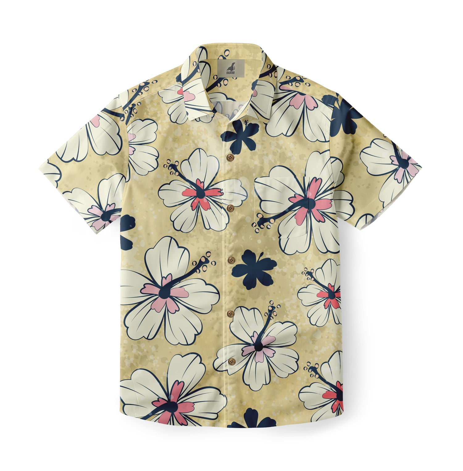 Hibiscus Art Aloha Shirt