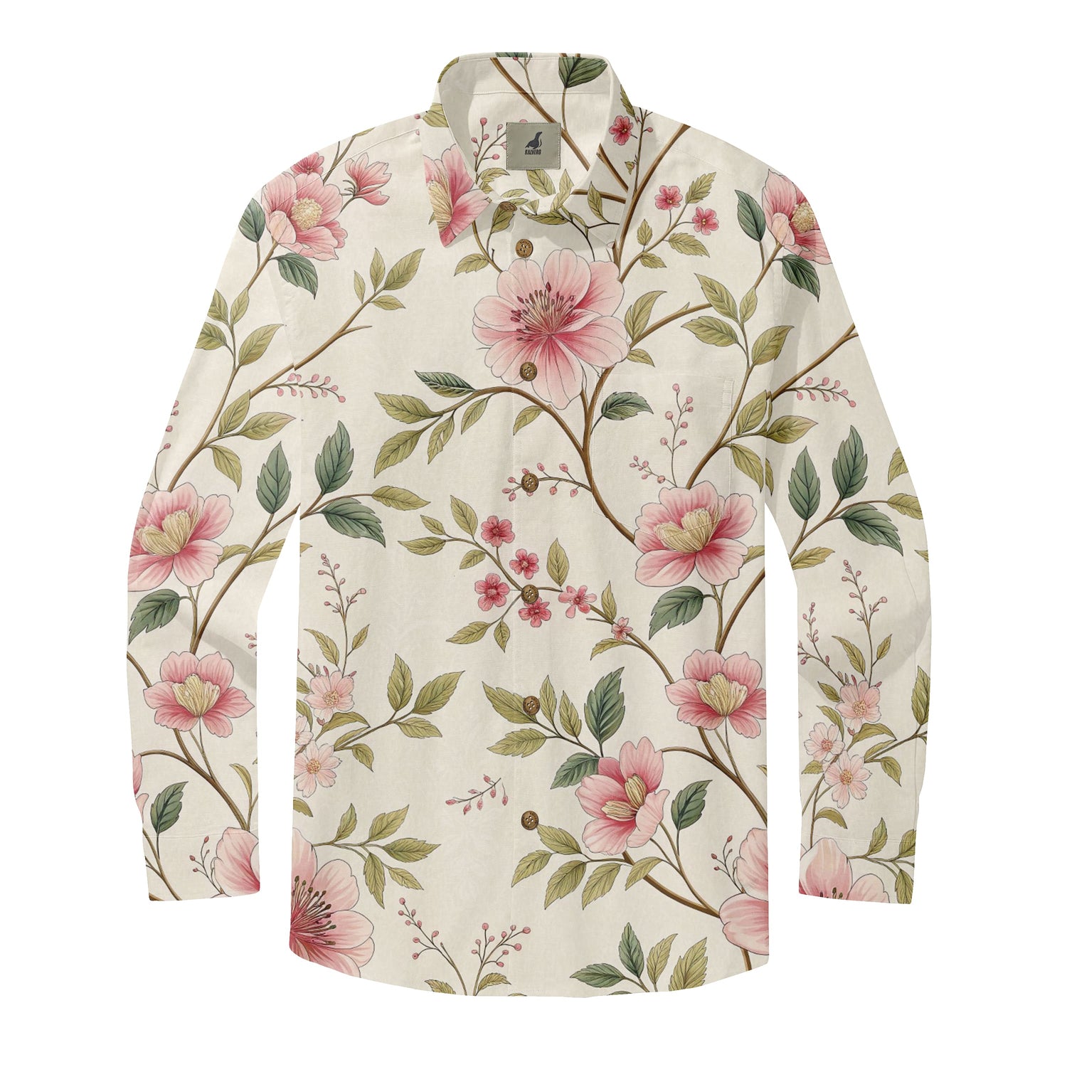 Pink Cherry Long Sleeve Shirt