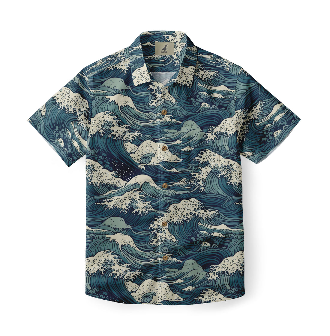 Great Wave Aloha Shirt
