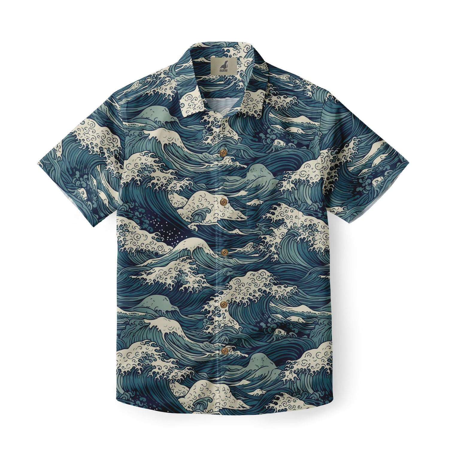 Great Wave Aloha Shirt