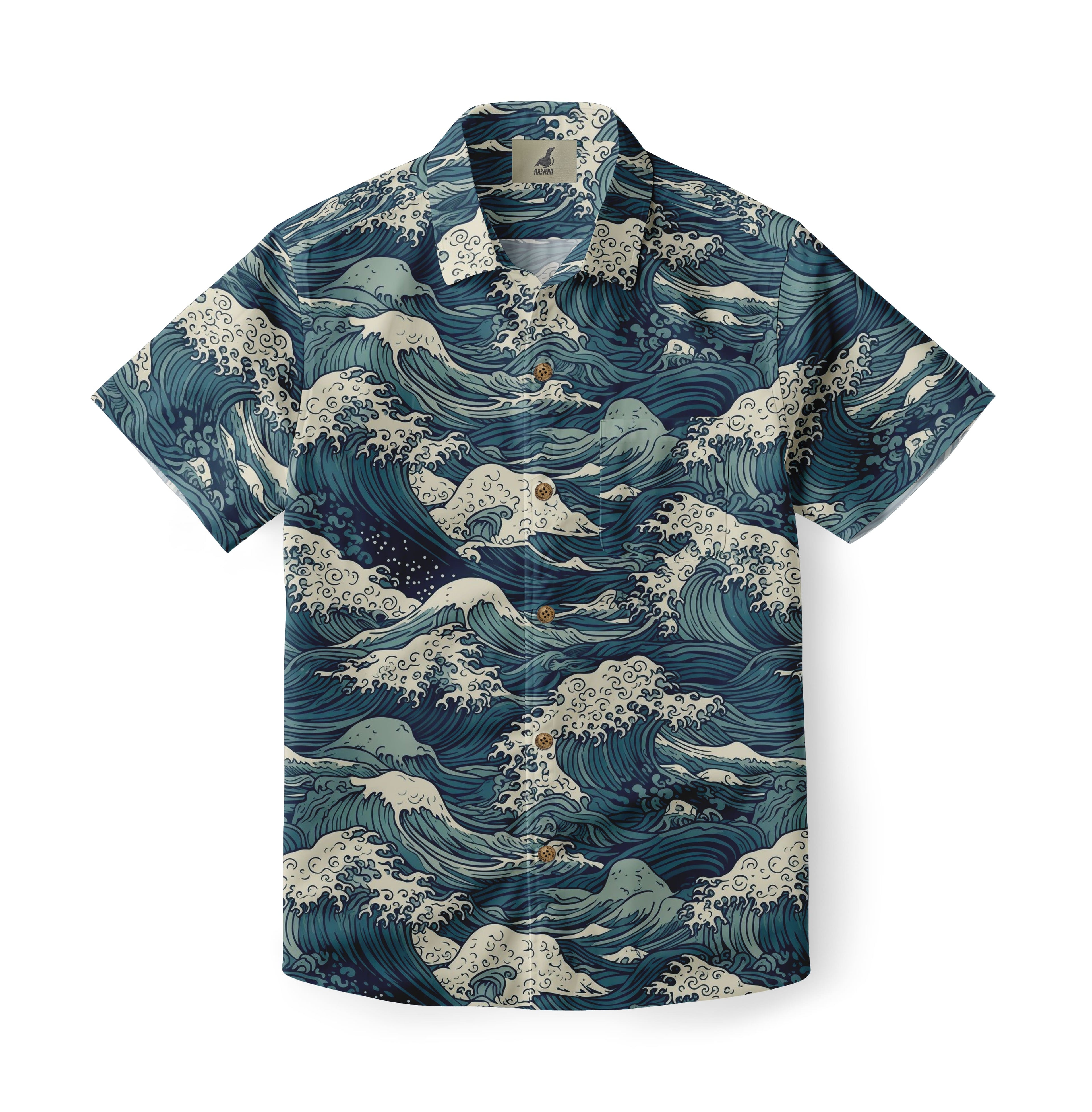 Great Wave Aloha Shirt