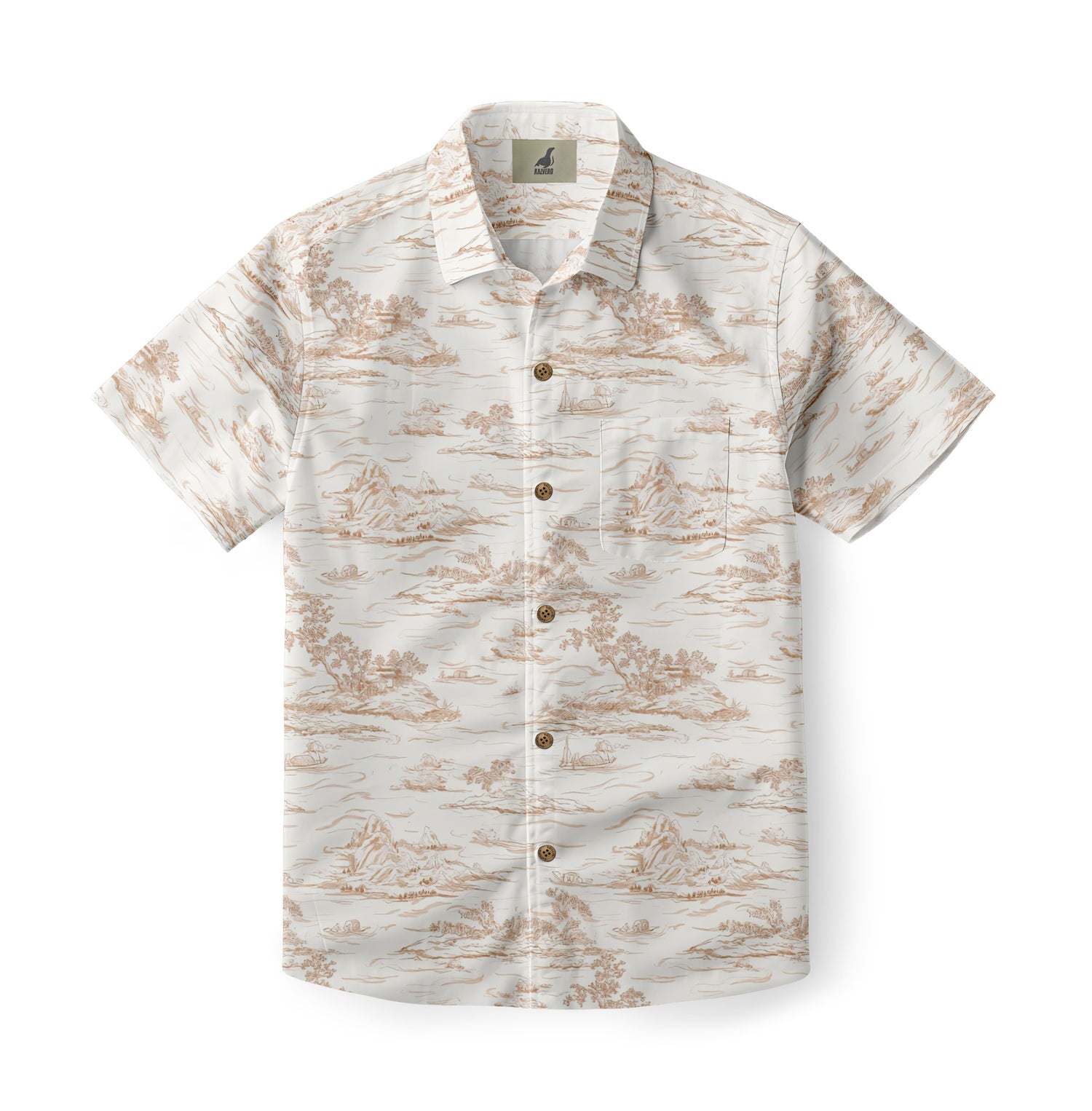 Toile Landscape Aloha Shirt