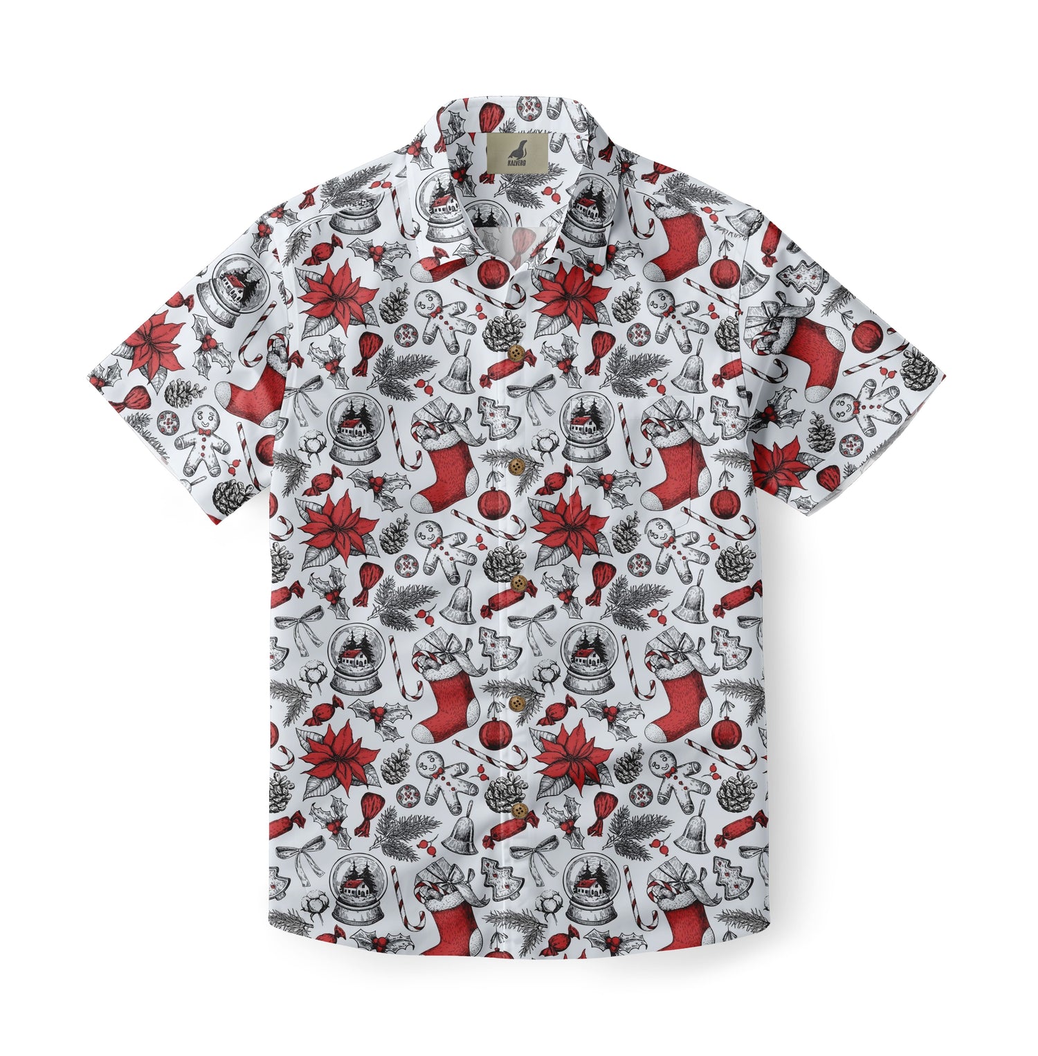 Christmas Icons  Aloha Shirt