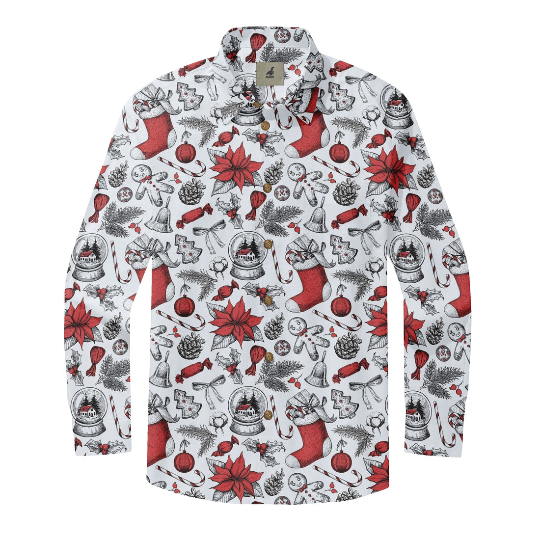 Christmas Icons Long Sleeve Shirts
