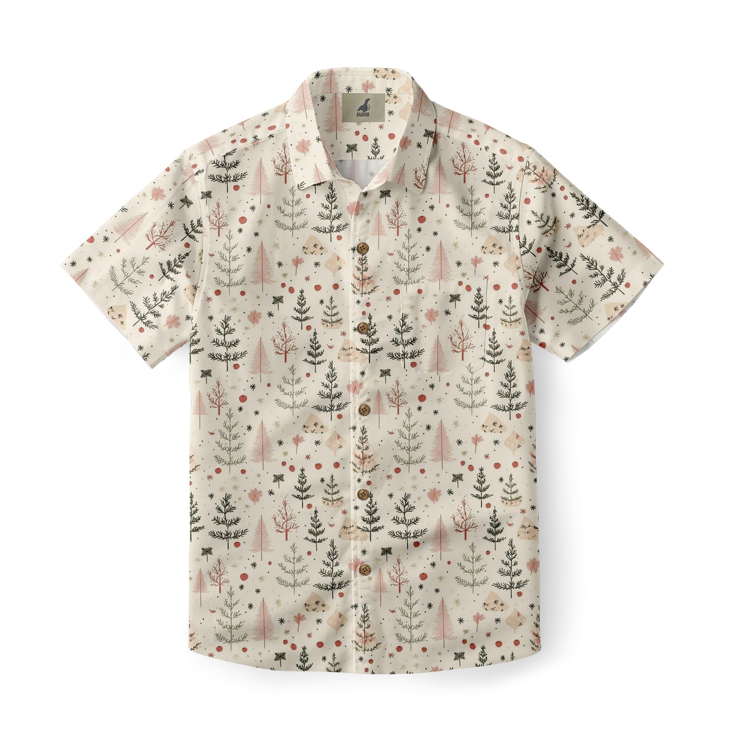 Winter Christmas Aloha Shirt