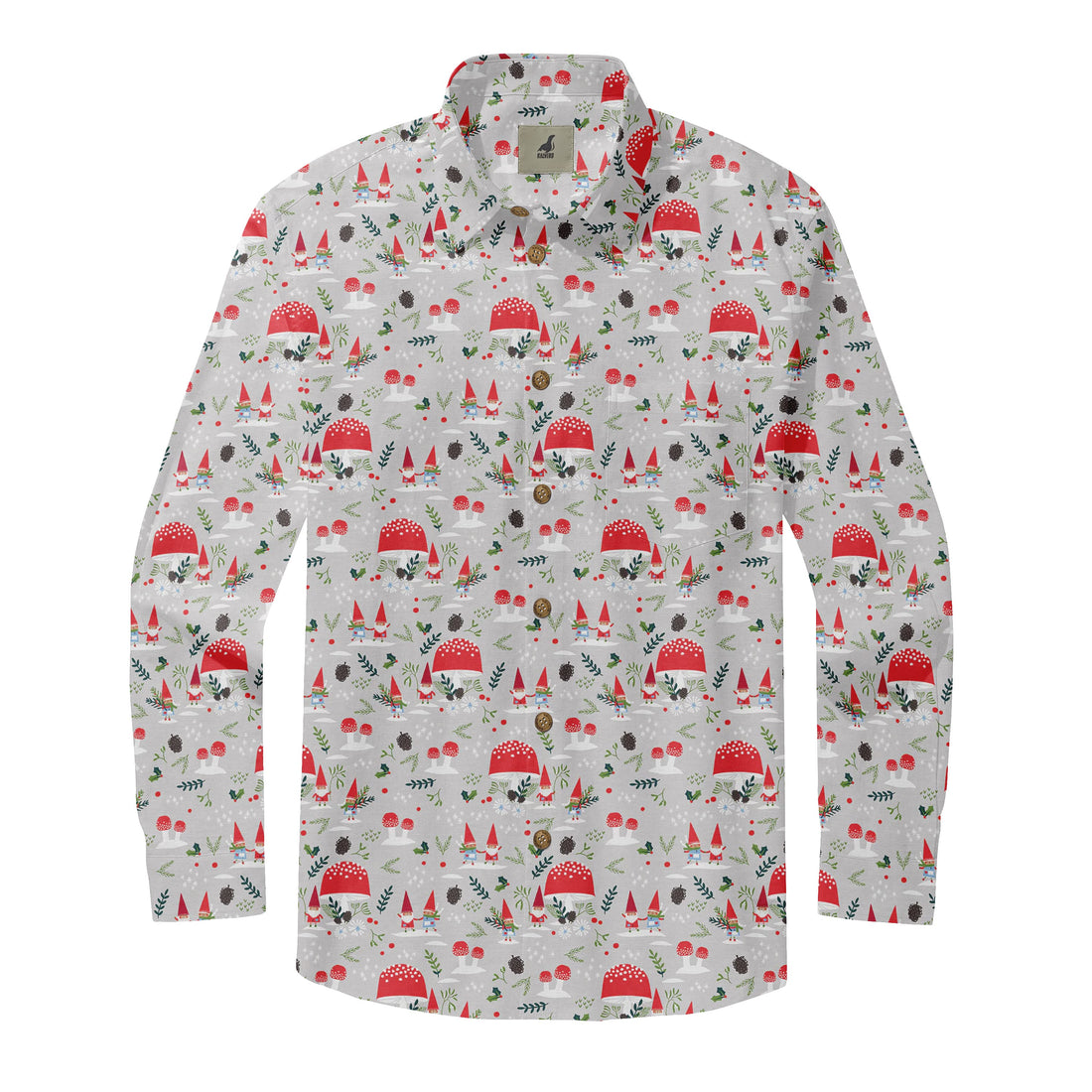 Christmas Mushroom Long Sleeve Shirts