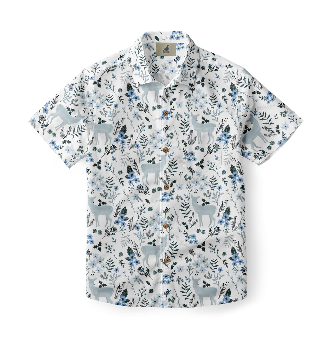 Deer Forest Aloha Shirt