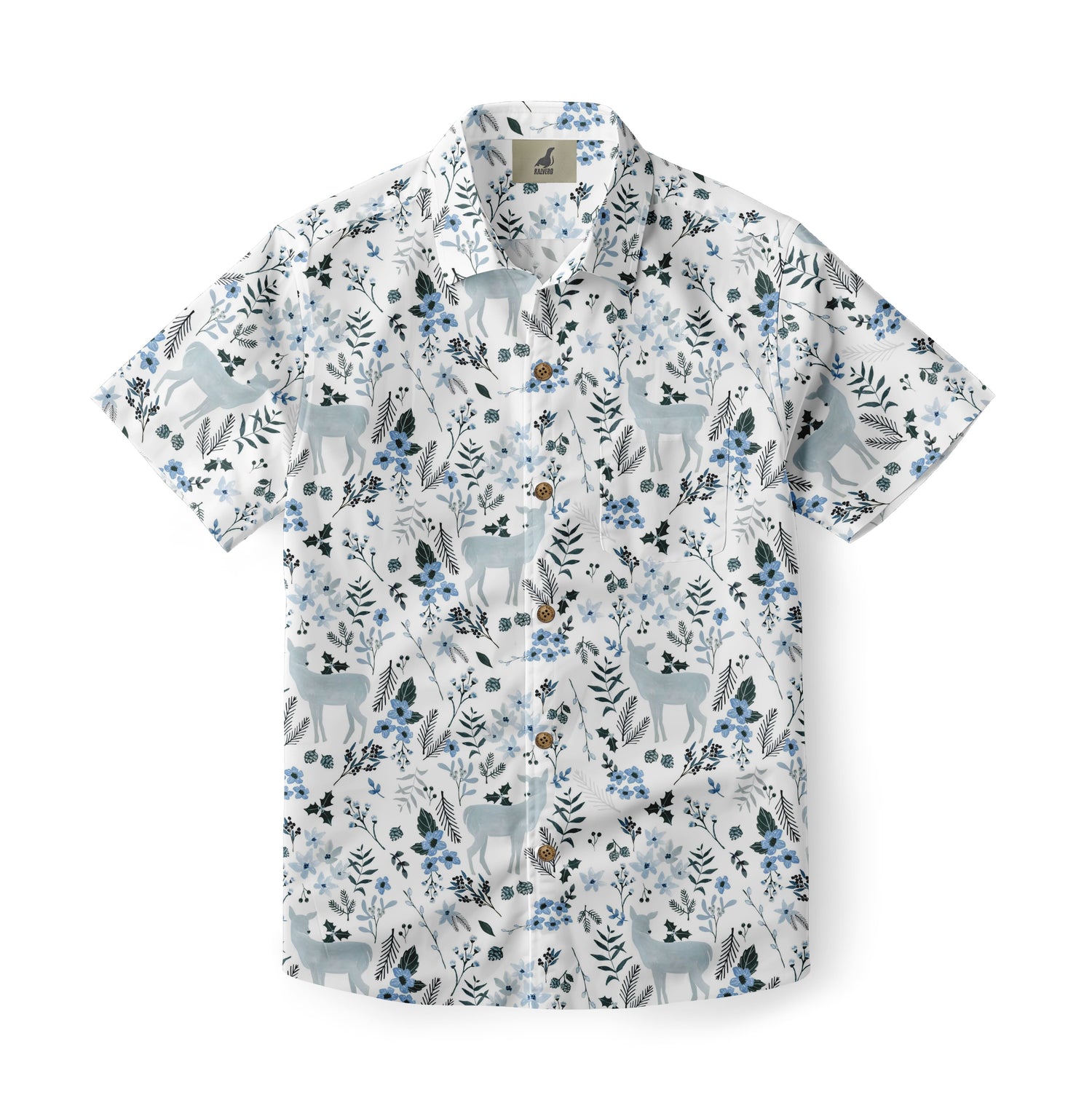 Deer Forest Aloha Shirt