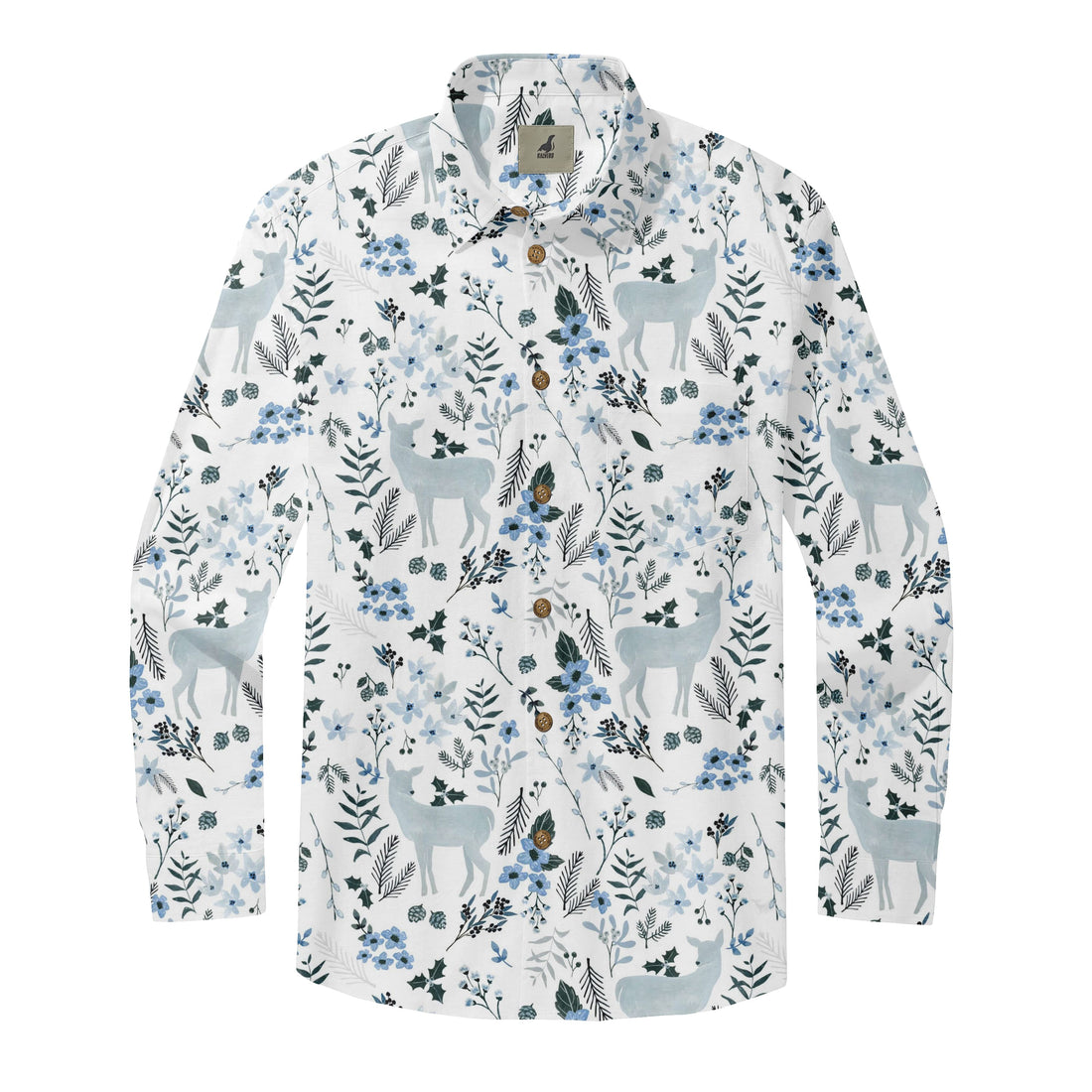 Deer Forest Long Sleeve Shirts