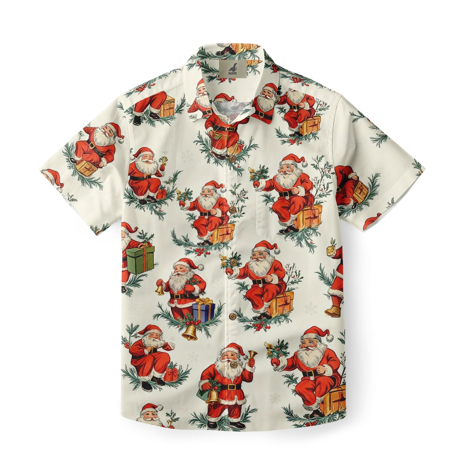Claus Christmas Aloha Shirt