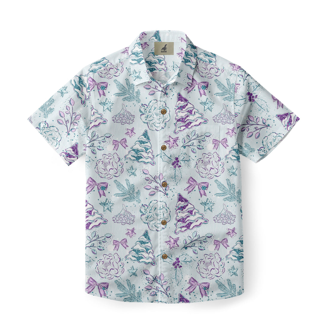 Trees Holiday Aloha Shirt