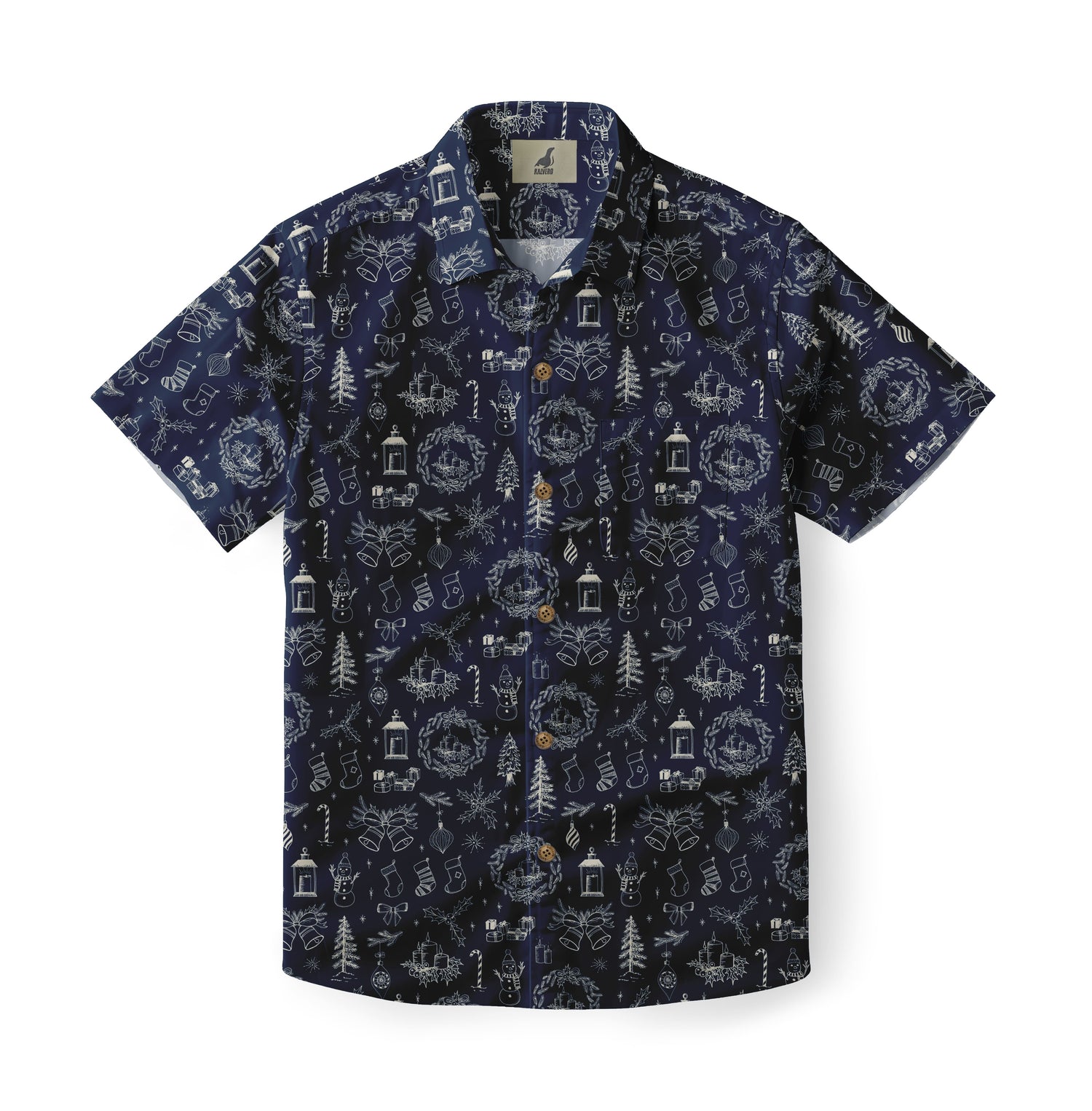 Holiday Pattern Hawaiian Shirt