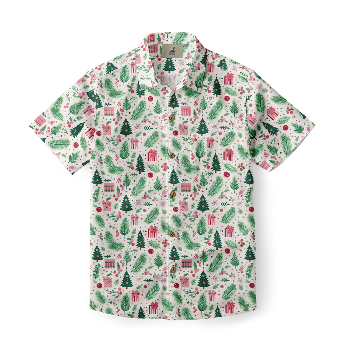 Christmas Greenery  Aloha Shirt