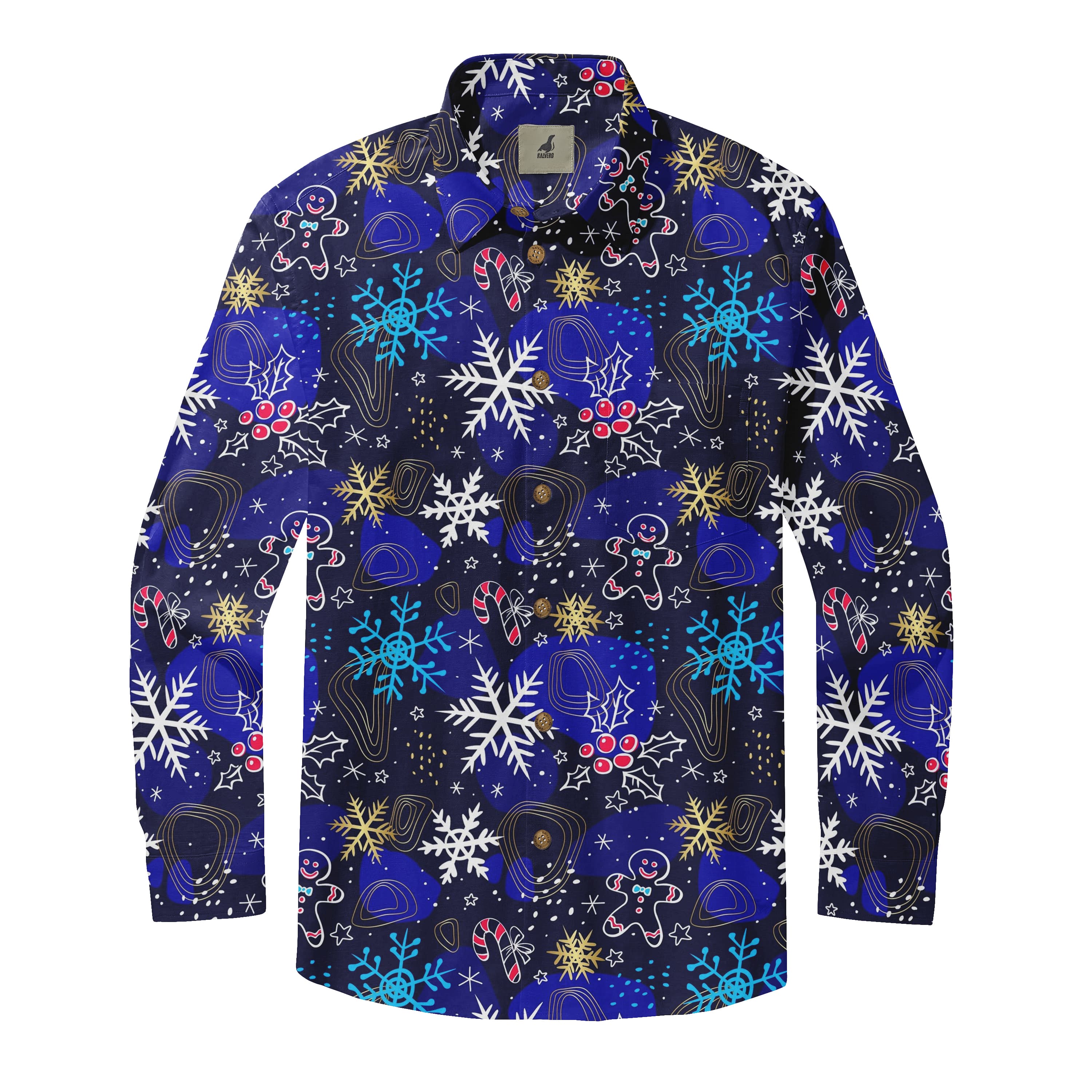 Christmas Sky Long Sleeve Shirts