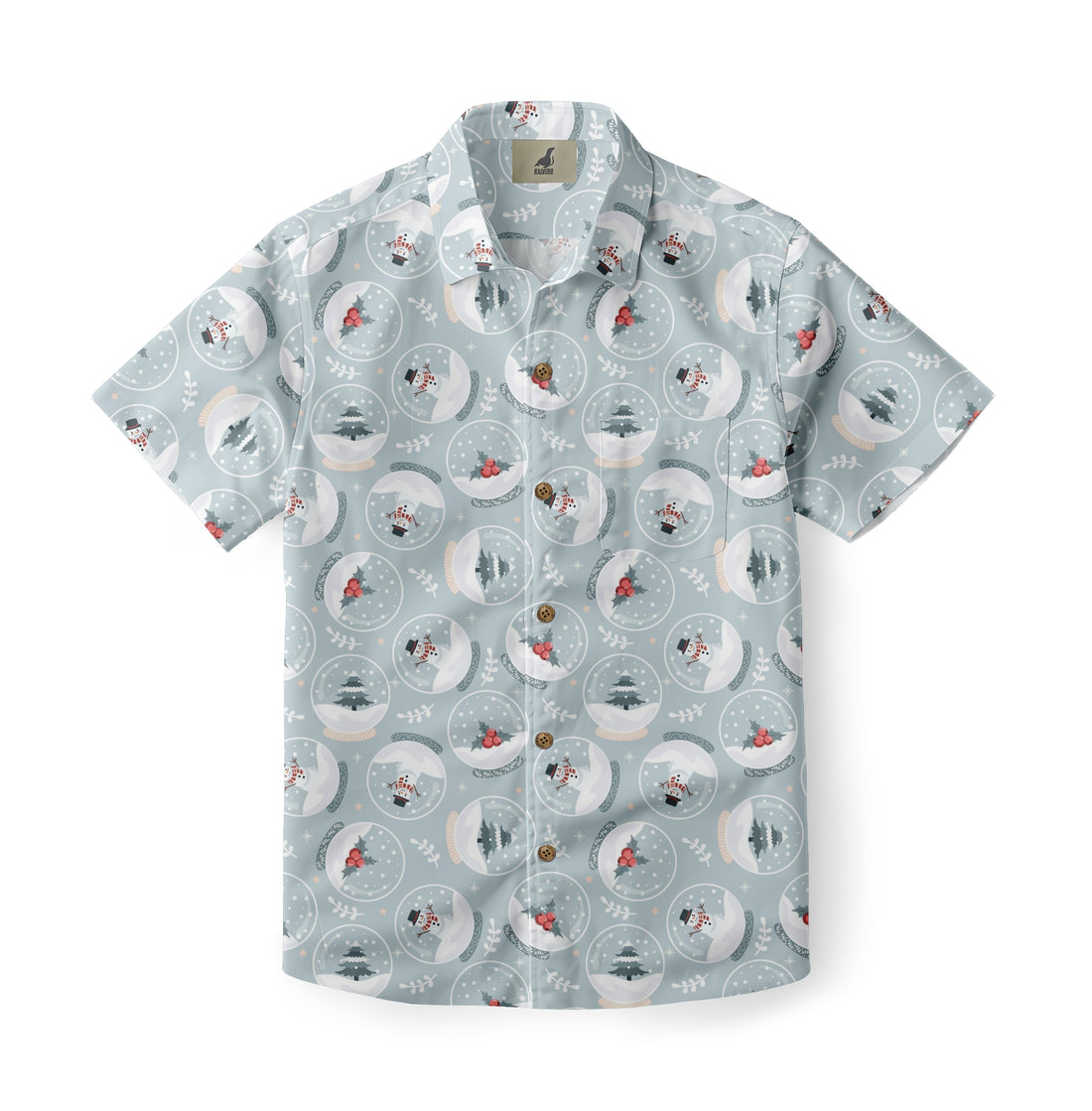 Winter Scene Hawaiian Shirt