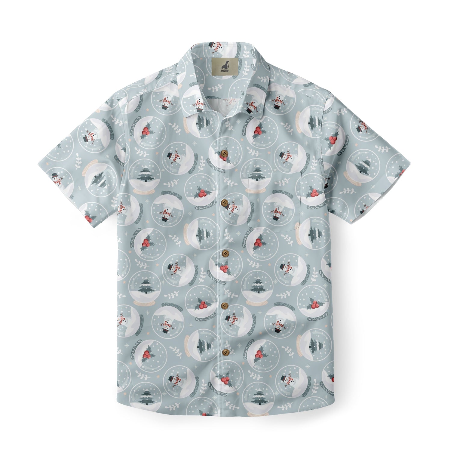 Winter Scene Hawaiian Shirt