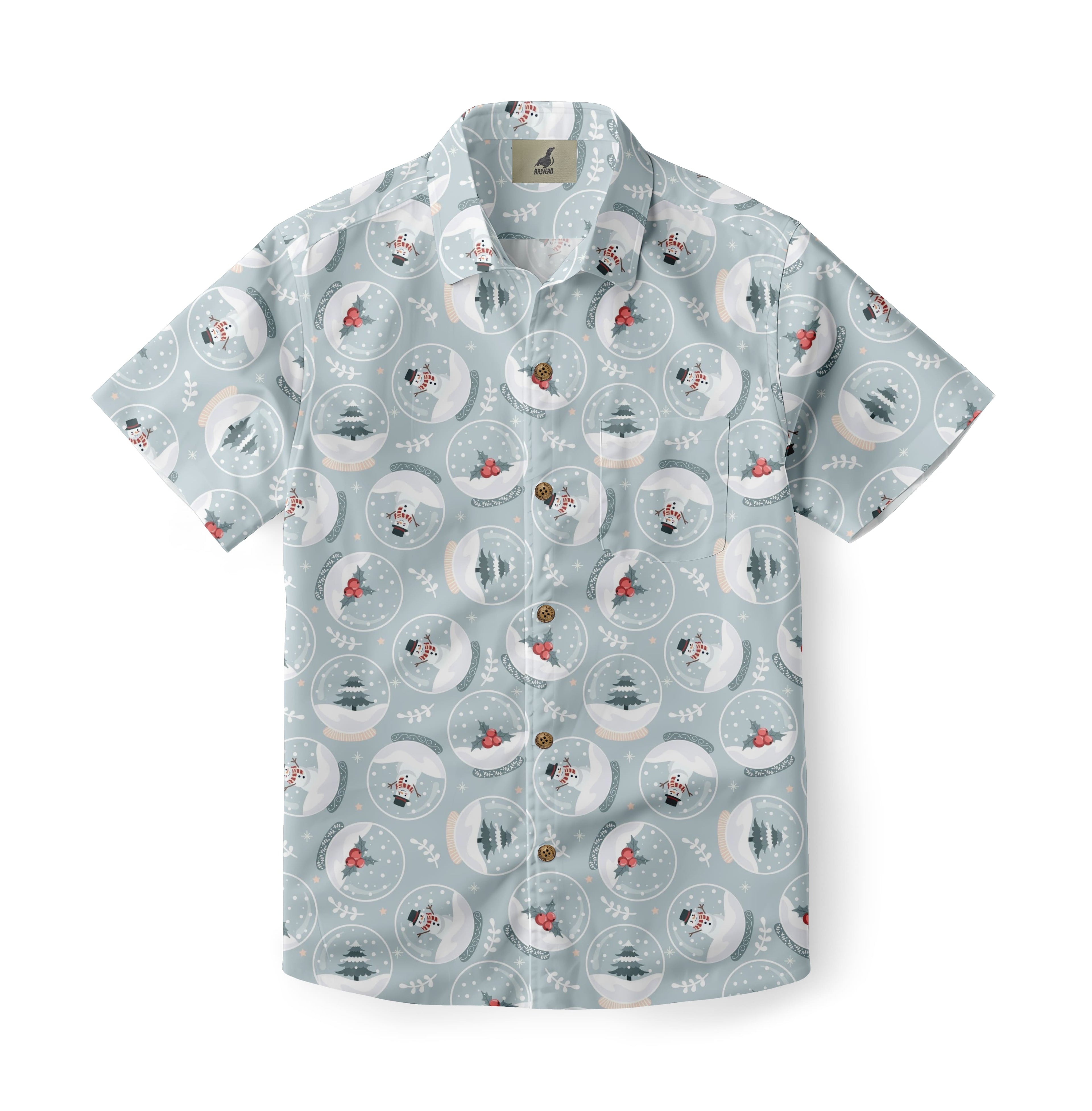 Winter Scene Hawaiian Shirt