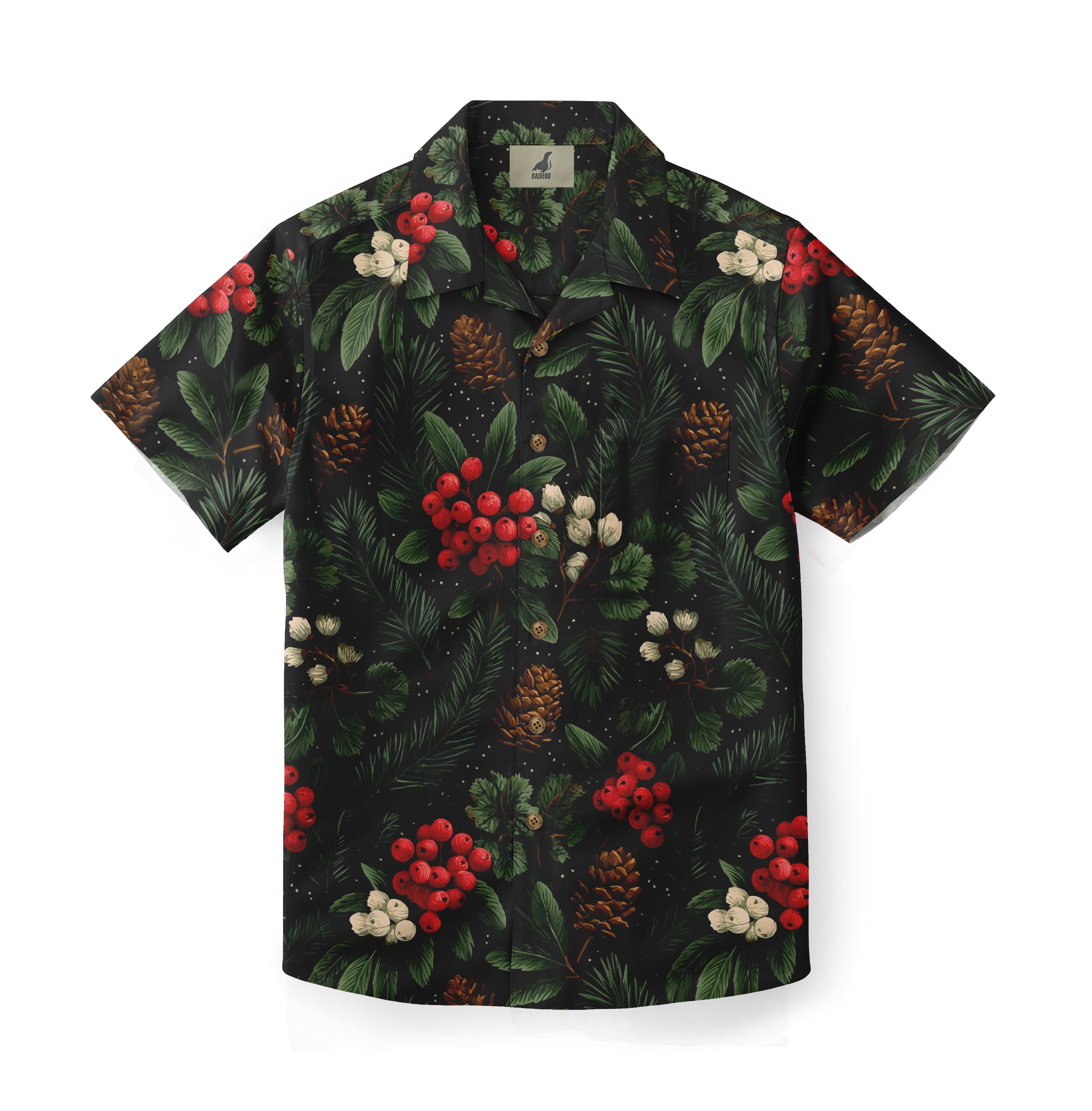 Red Berries Hawaiian Shirt