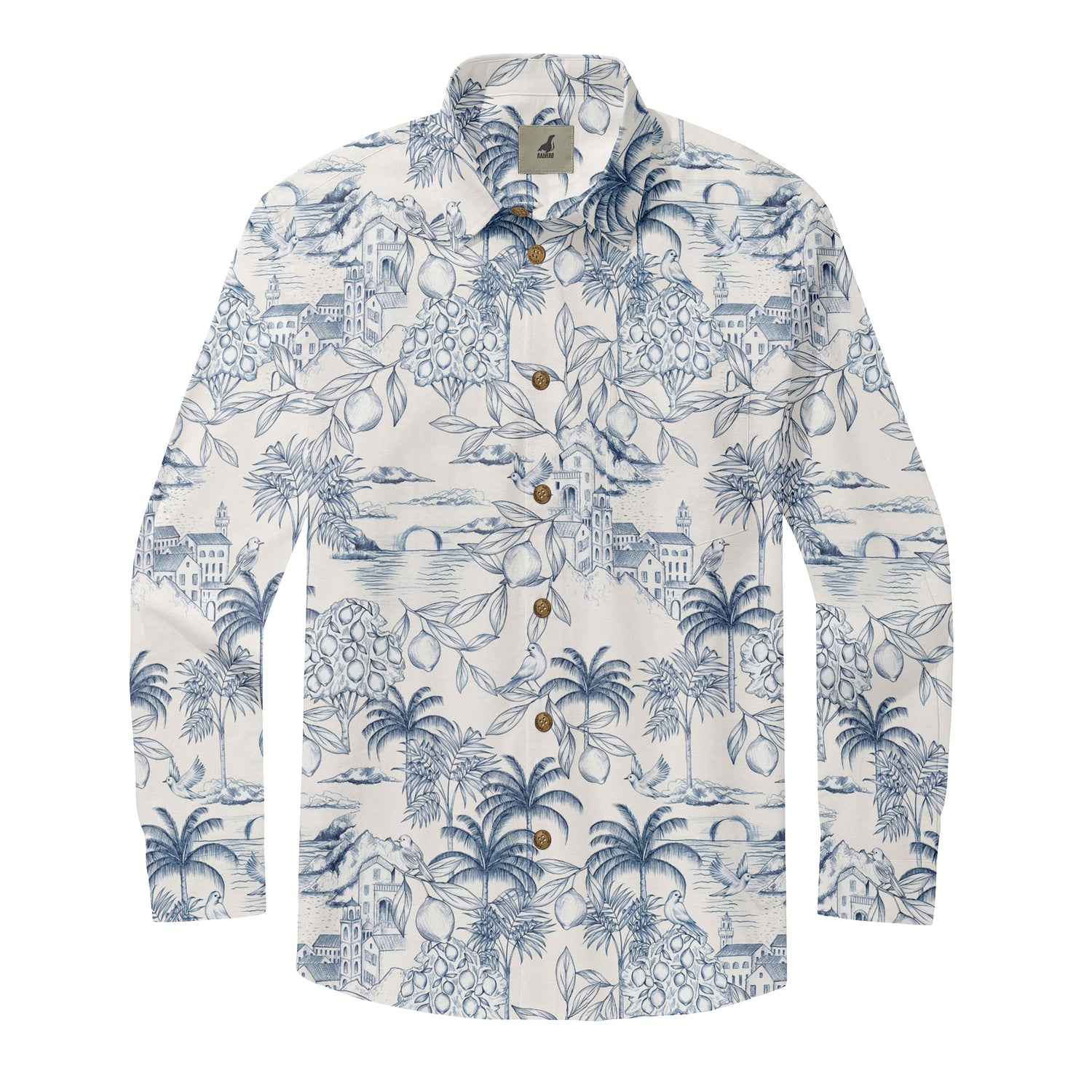 Coastal Village Long Sleeve Shirts