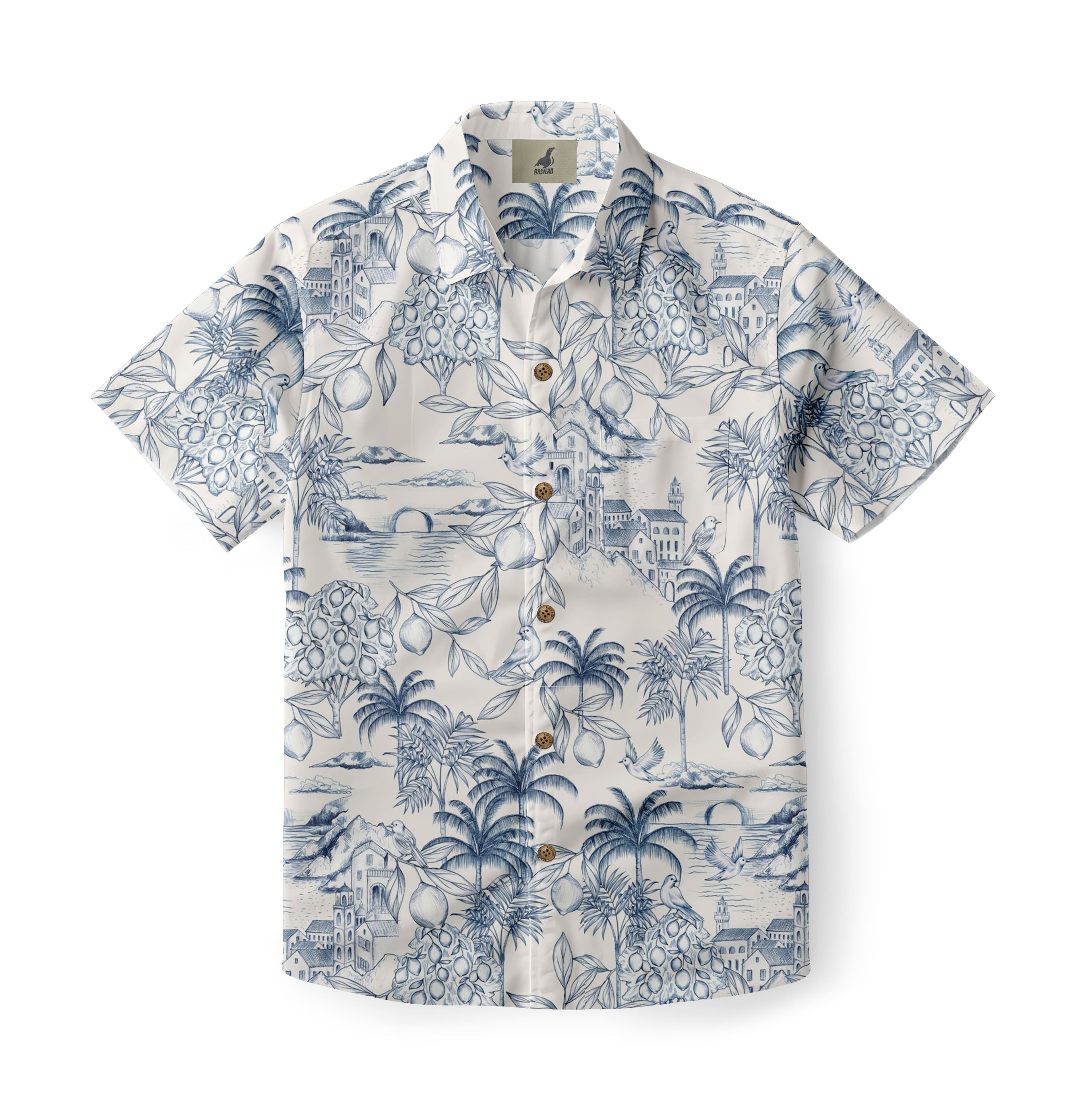 Coastal Village Aloha Shirt