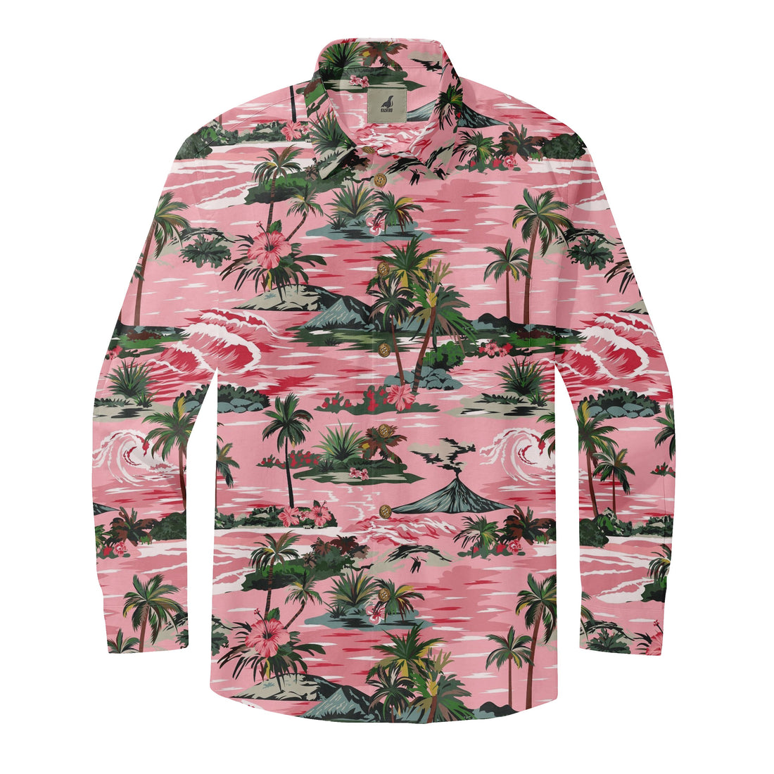 Pink Island Long Sleeve Shirts