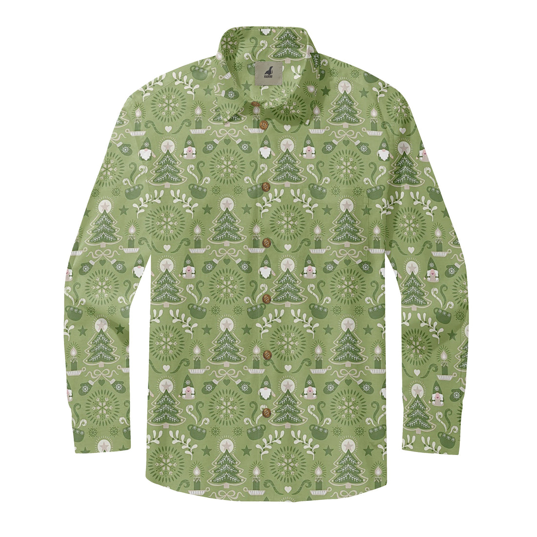 Christmas Candlelight Long Sleeve Shirts