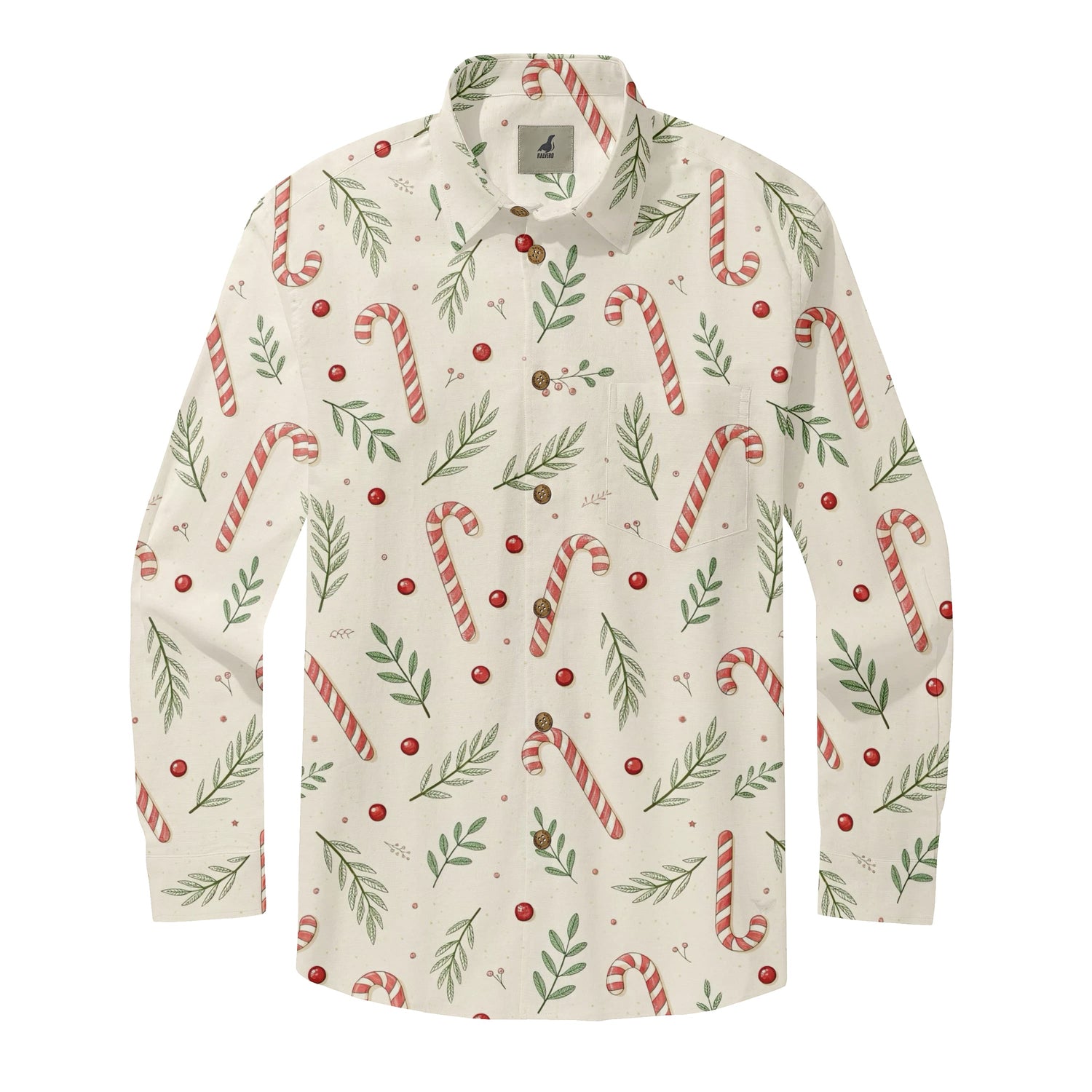 Cane Botanical Long Sleeve Shirts