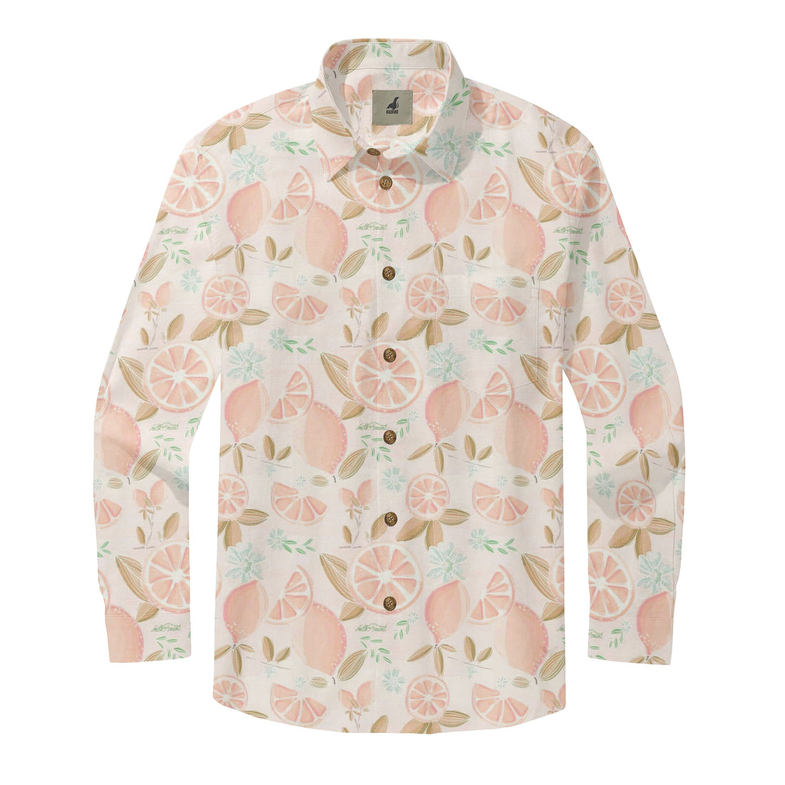 Pink Citrus Long Sleeve Shirts