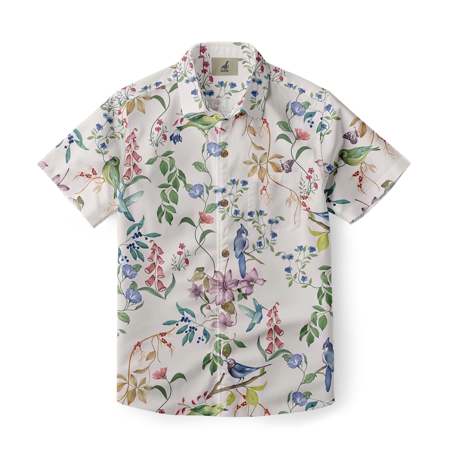 Bird Garden Aloha Shirt