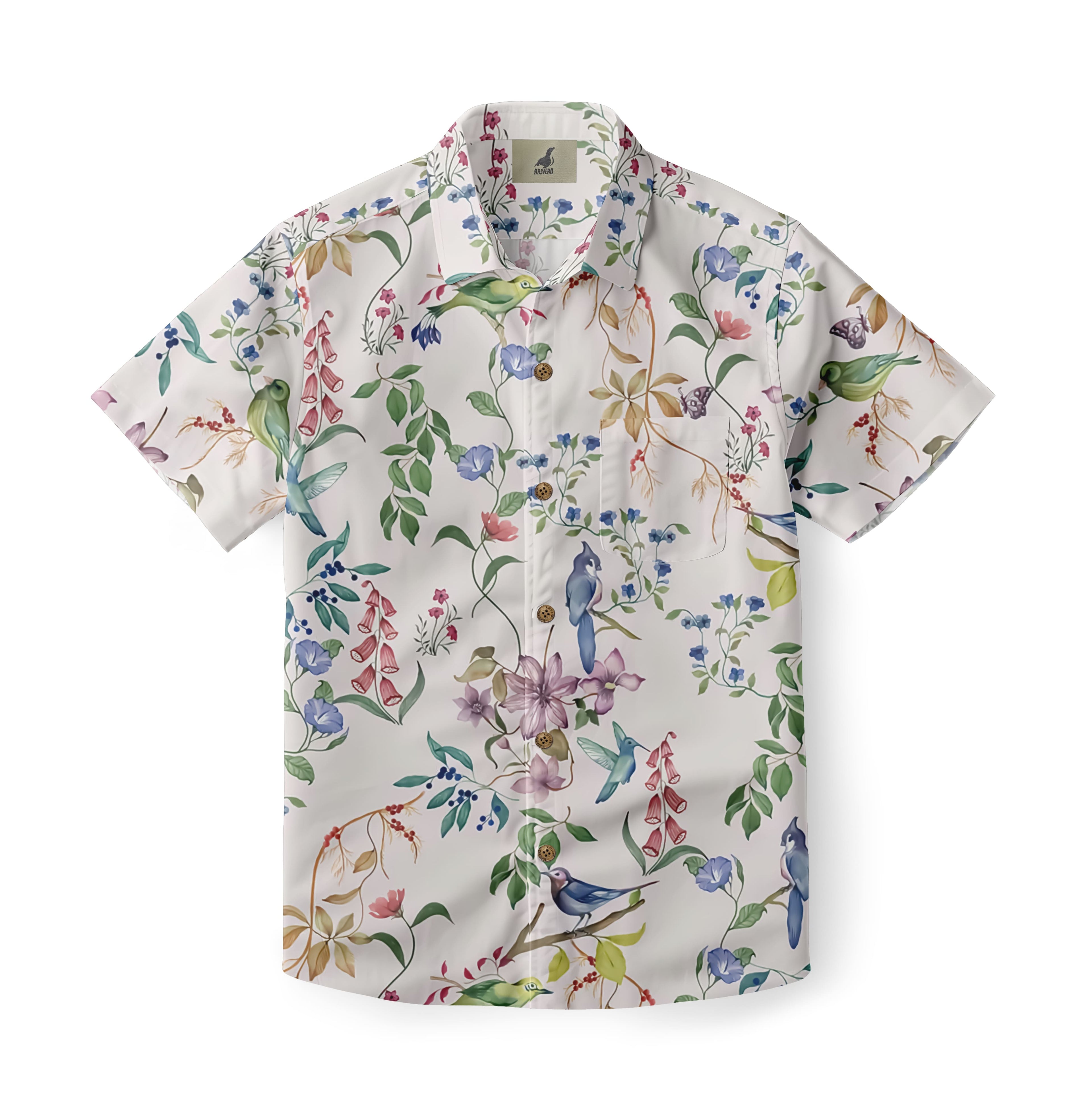 Bird Garden Aloha Shirt