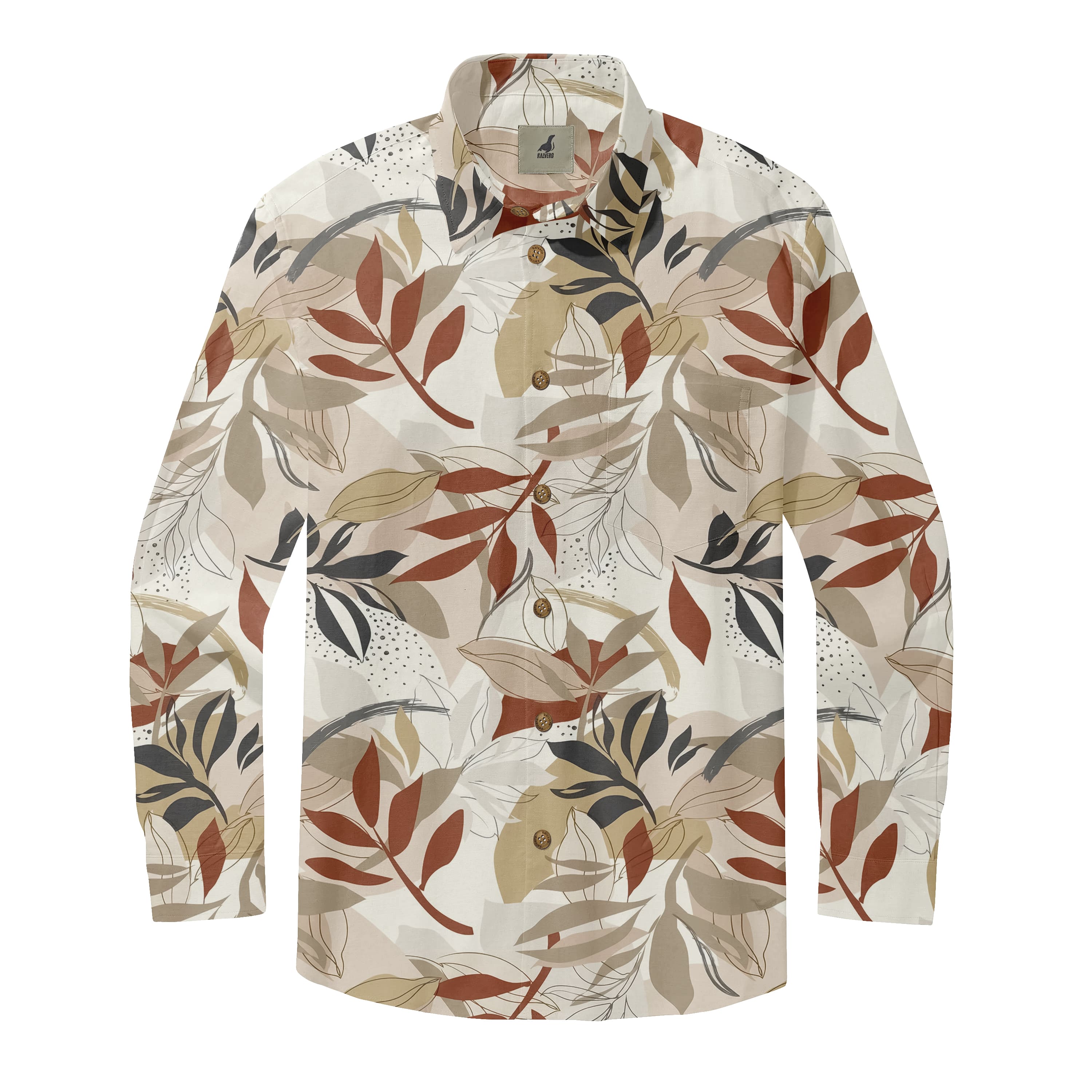 Autumn Leaves Long Sleeve Shirts