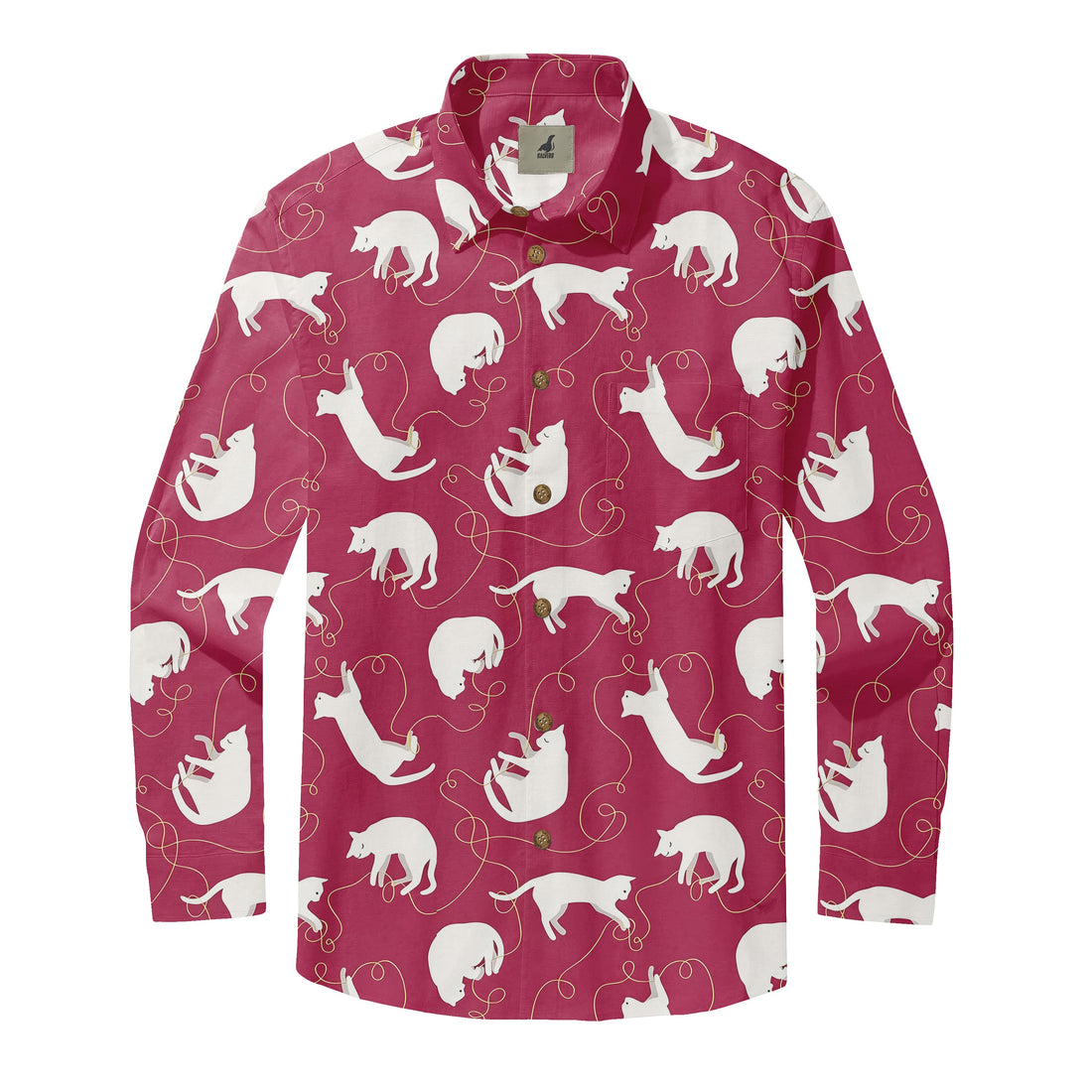 Playful Cats Long Sleeve Shirt