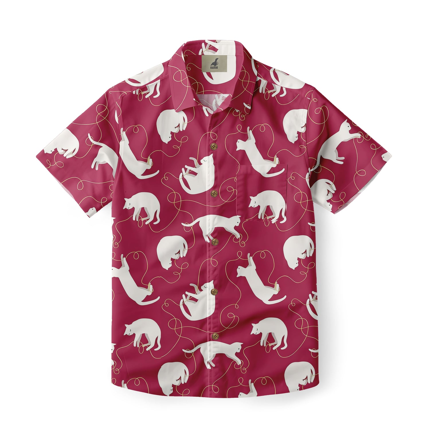 Playful Cats Hawaiian Shirt