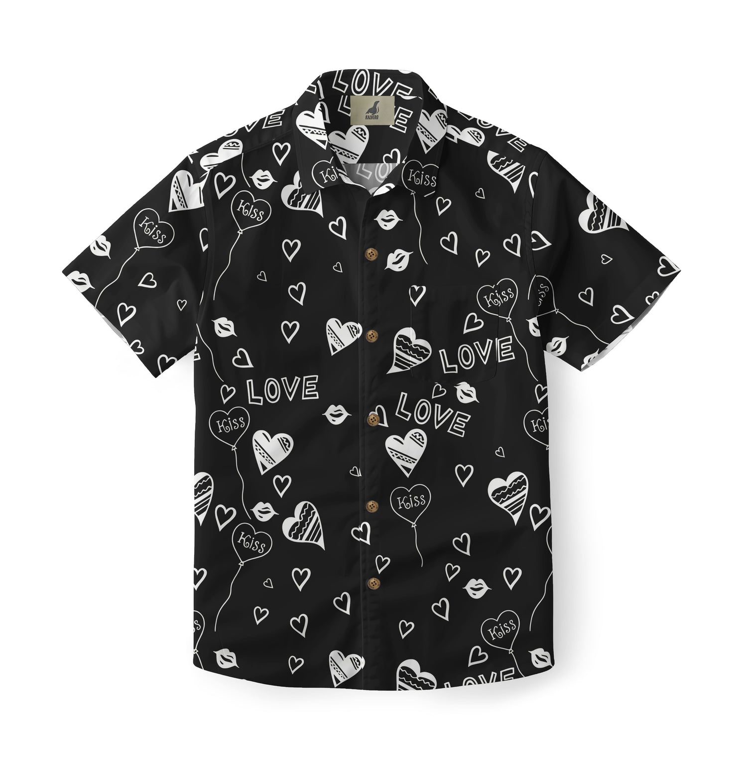 Love Kiss Hawaiian Shirt