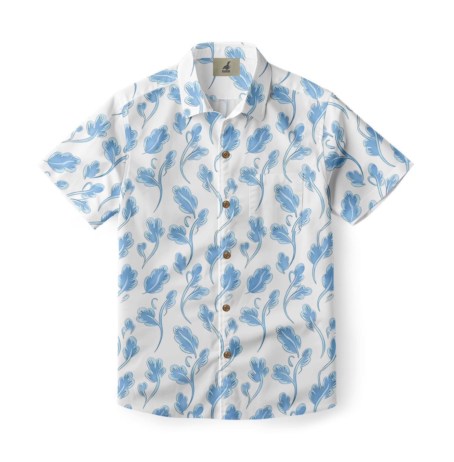Blue Vine Aloha Shirt