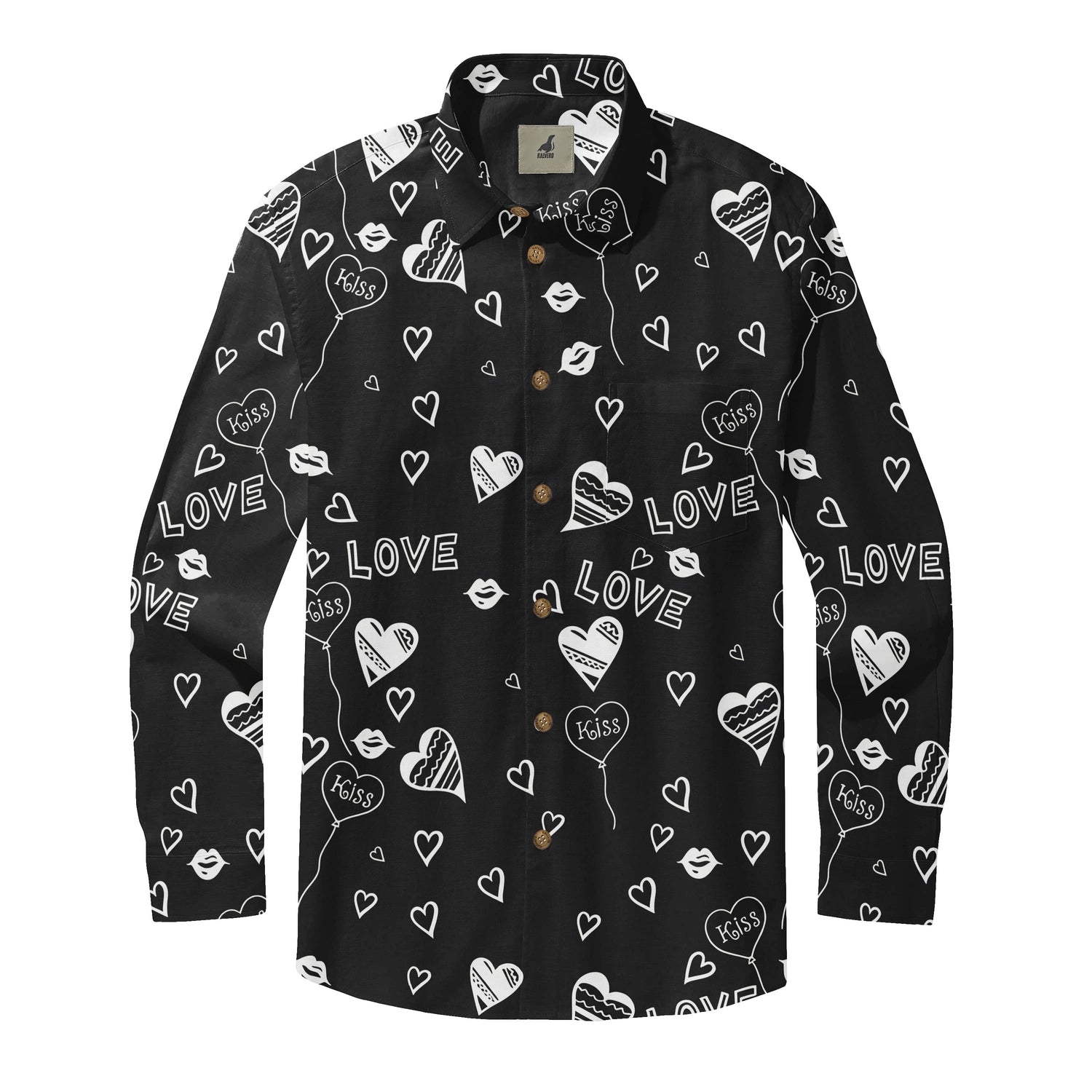 Love Kiss Long Sleeve Shirt