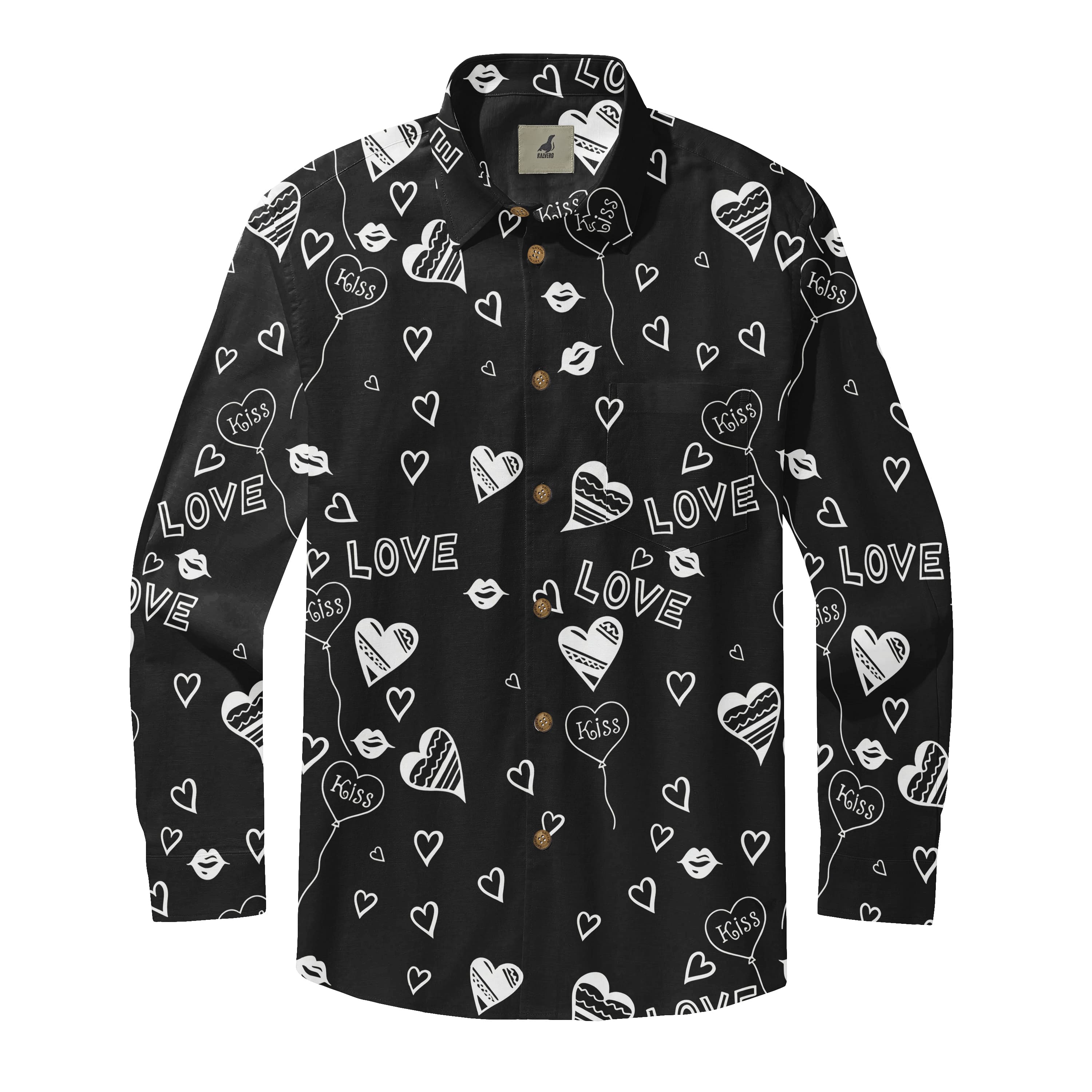 Love Kiss Long Sleeve Shirt